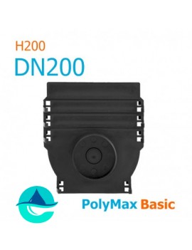 Заглушка пластиковая для лотков PolyMax DN200 H200