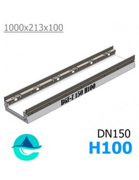 BGF-Z DN150 H100 лоток бетонный водоотводный 