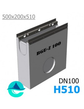 DN100 BGU-Z пескоуловитель бетонный 